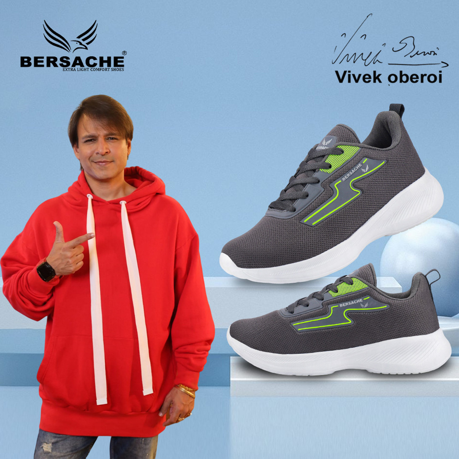 Image of BERSACHE Premium Sports, Walking, Gym, Cricket, Trending Running Shoes For Men's Running Shoes For Men