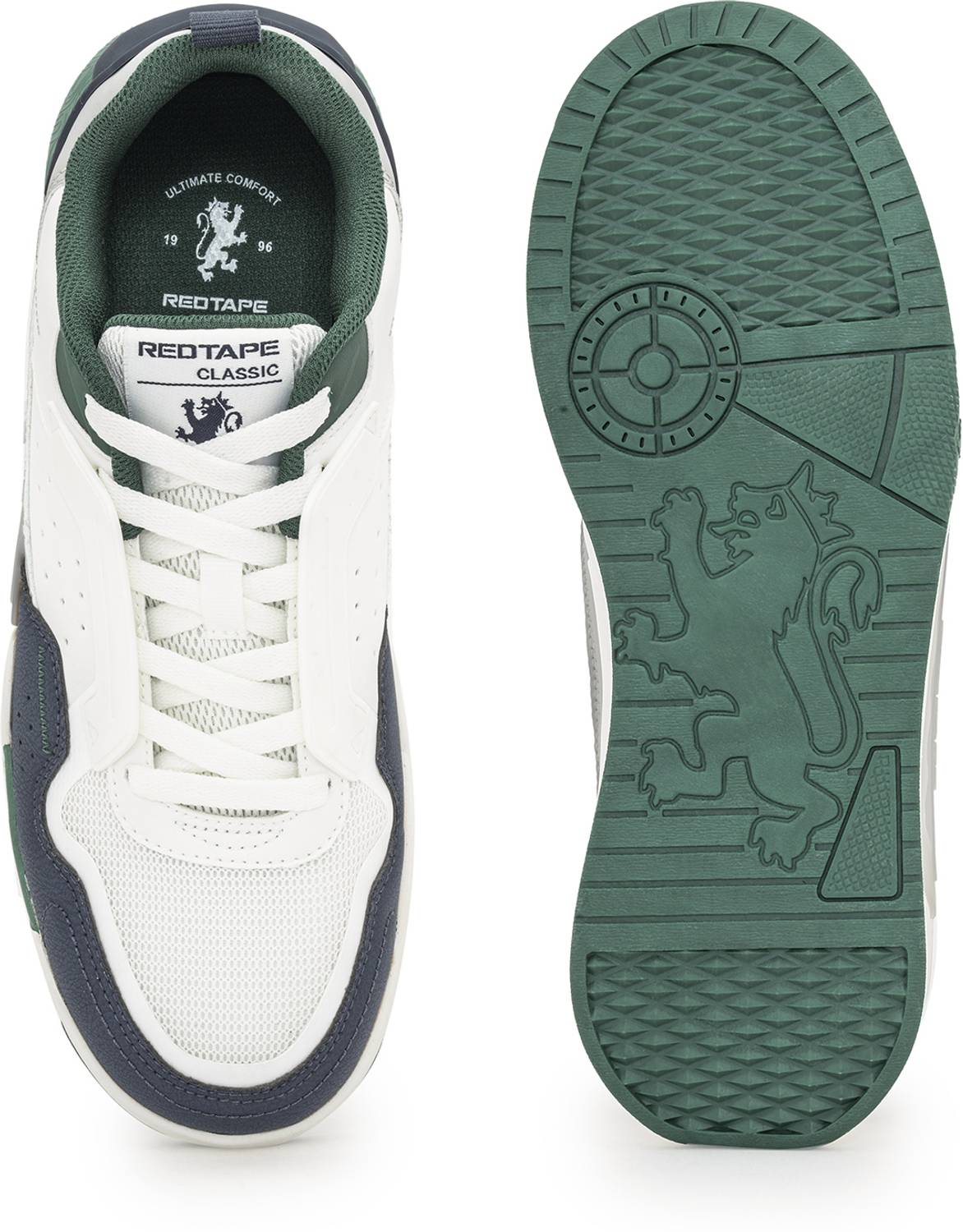 RED TAPE Men's Red Lifestyle Sneakers - Image 5