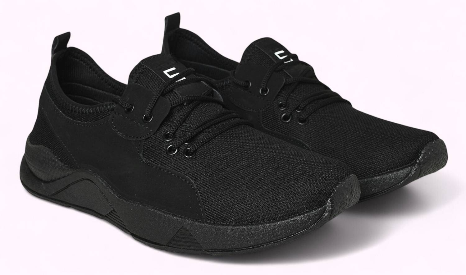 Free Kicks SW-343 Men Black Sneakers - Image 3