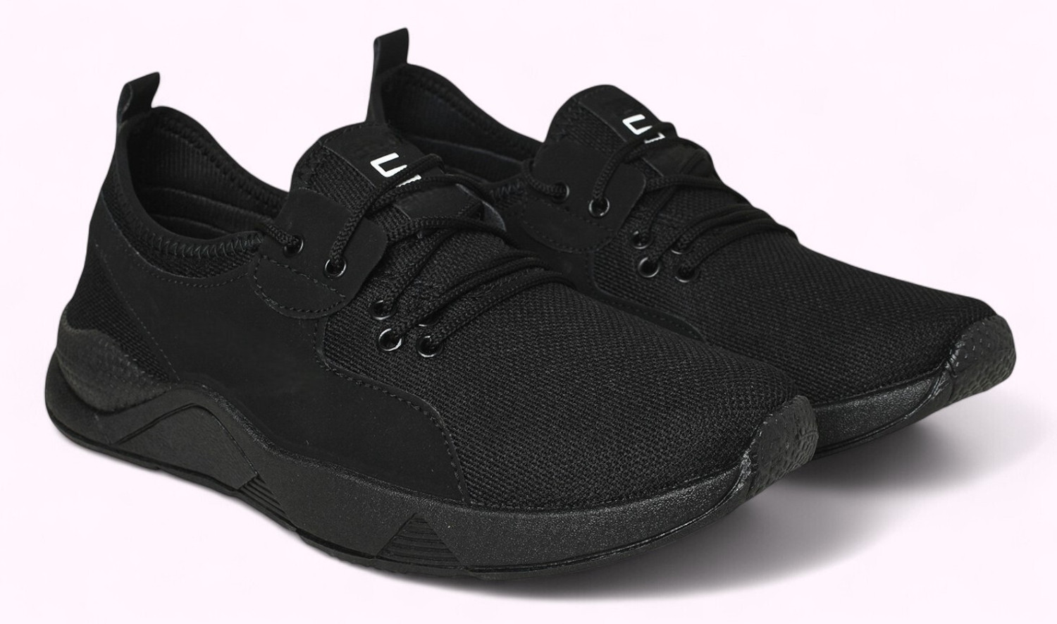 Image of Free Kicks SW-343 Premium Sneakers For Men (Black, 10)