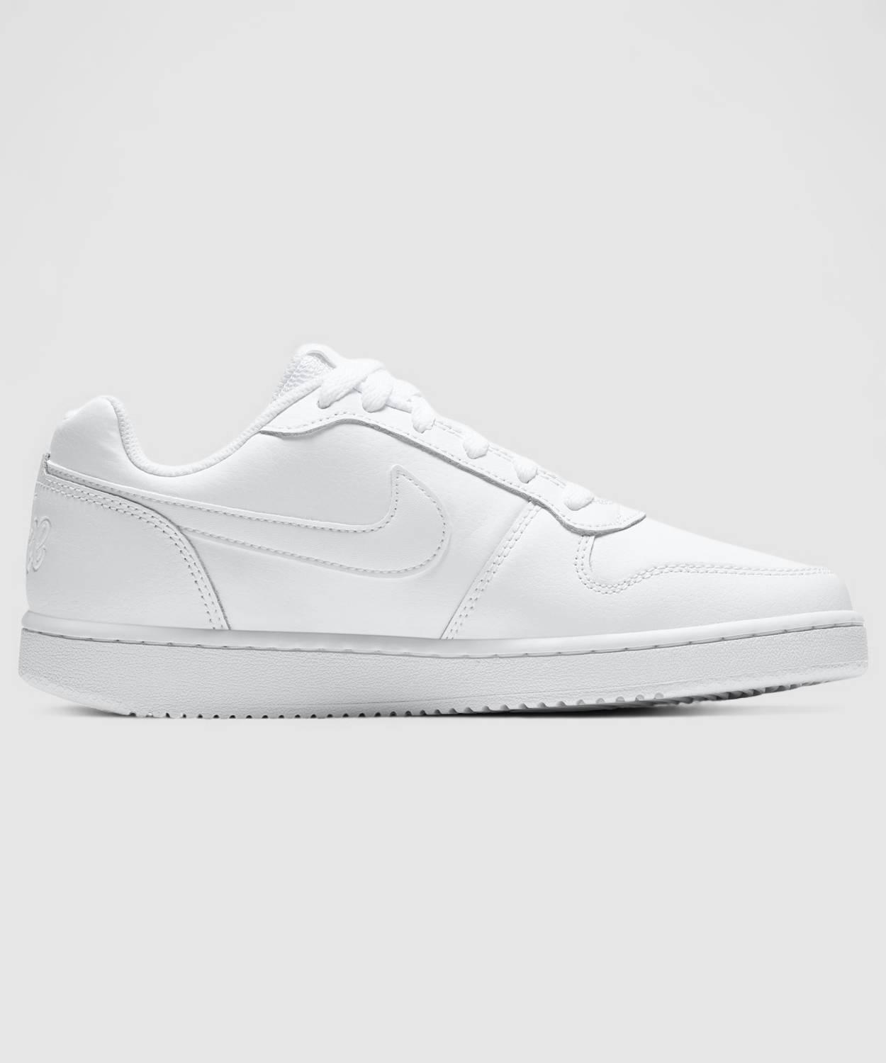 NIKE WMNS EBERNON LOW White Running Shoes - Image 3