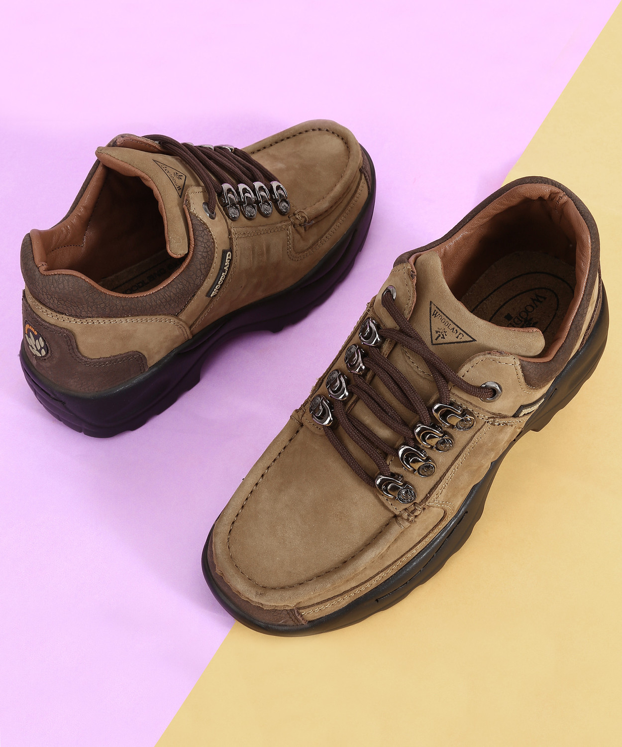 Image of WOODLAND Slip On Lightweight Comfortable Easy Wear Casuals For Men