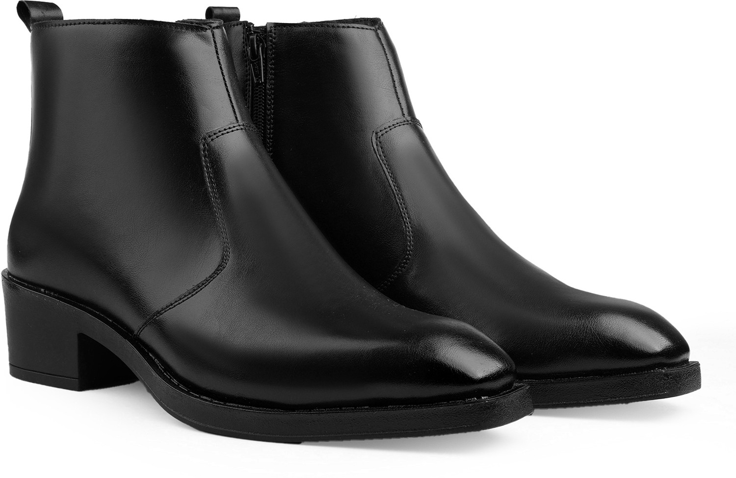 Image of Ascaro Royal Black Casual Boots For Men Boots For Men