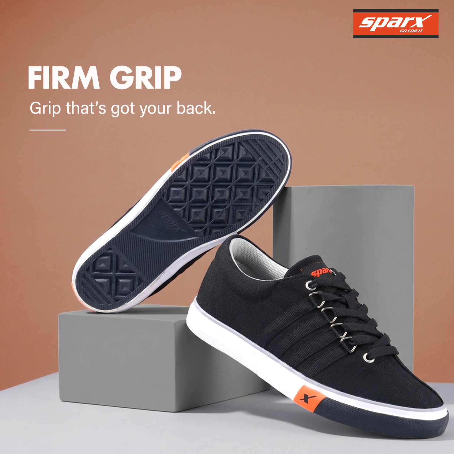 Image of Sparx Stylish, Comfortable Canvas Shoes For Men