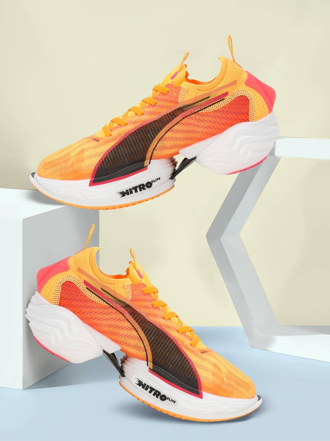 PUMA FAST-R NITRO Elite 2 Fire Running Shoes For Men - Buy PUMA