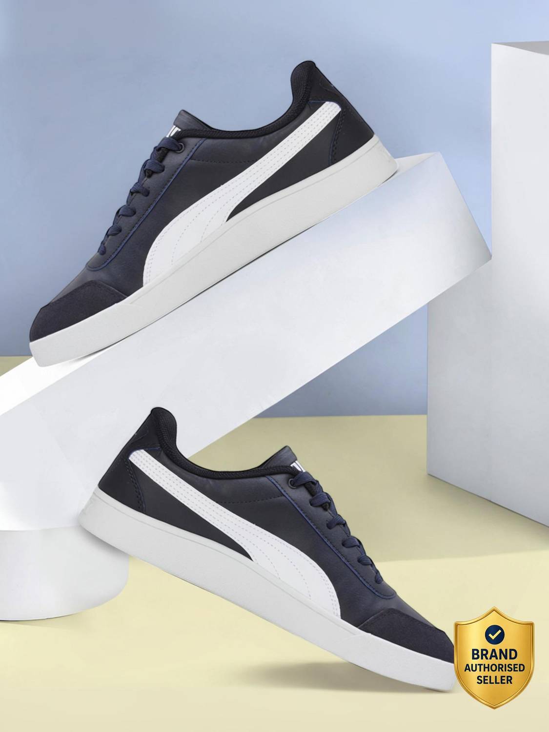 PUMA Terranova Men's Blue Sneakers - Image 1