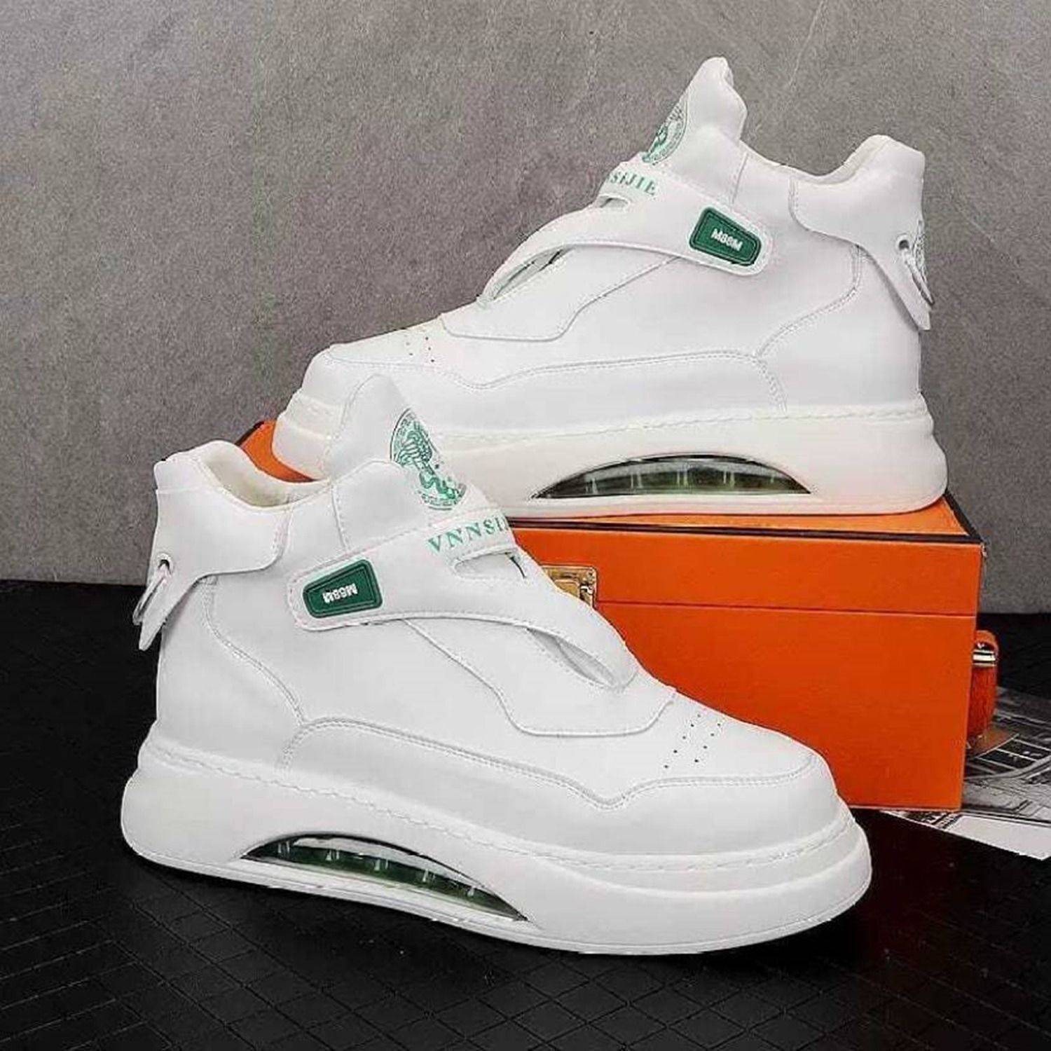 BIZAZO Men White Sneakers - Image 3
