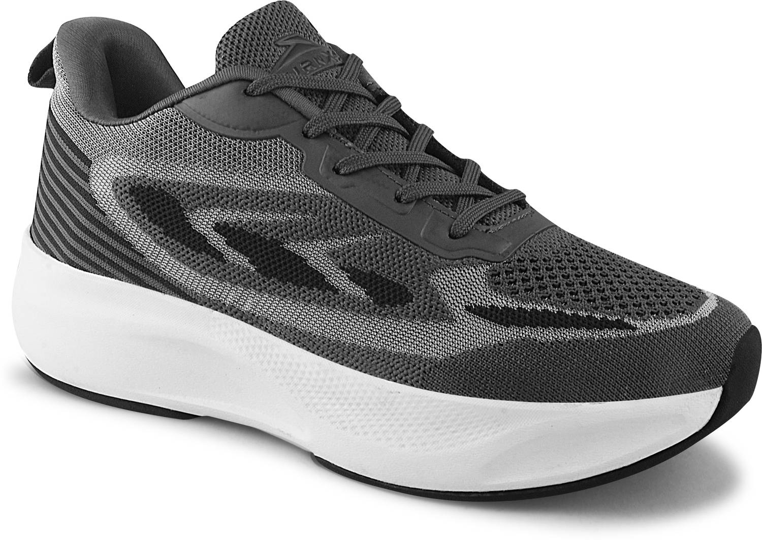 TurnX Sports Running Shoes For Men Gray - Image 3