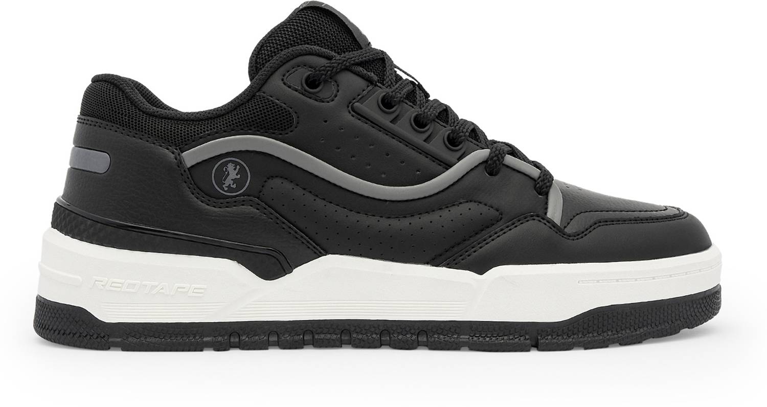 RED TAPE Men's Low Cut Sneaker in Black - Image 2