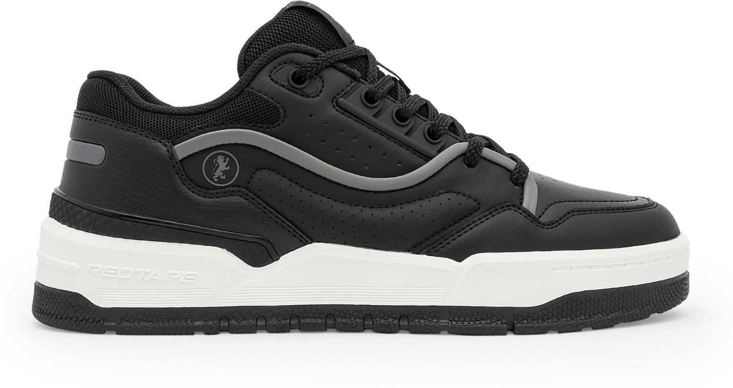 Image of RED TAPE Low Cut Sneaker for Men in Black | Sneaker Sneakers For Men