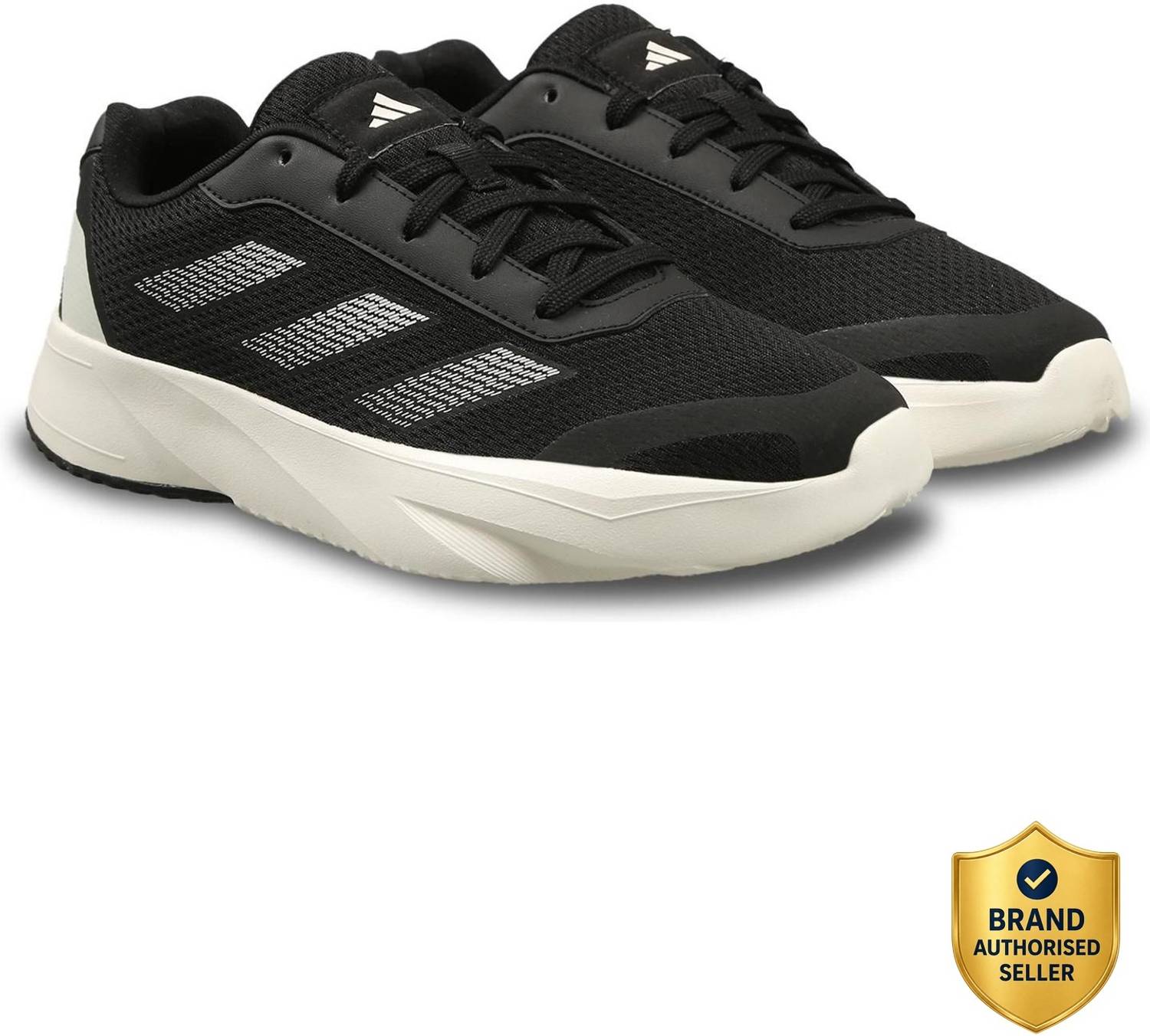 ADIDAS Basenew M Black Running Shoes For Men - Image 1