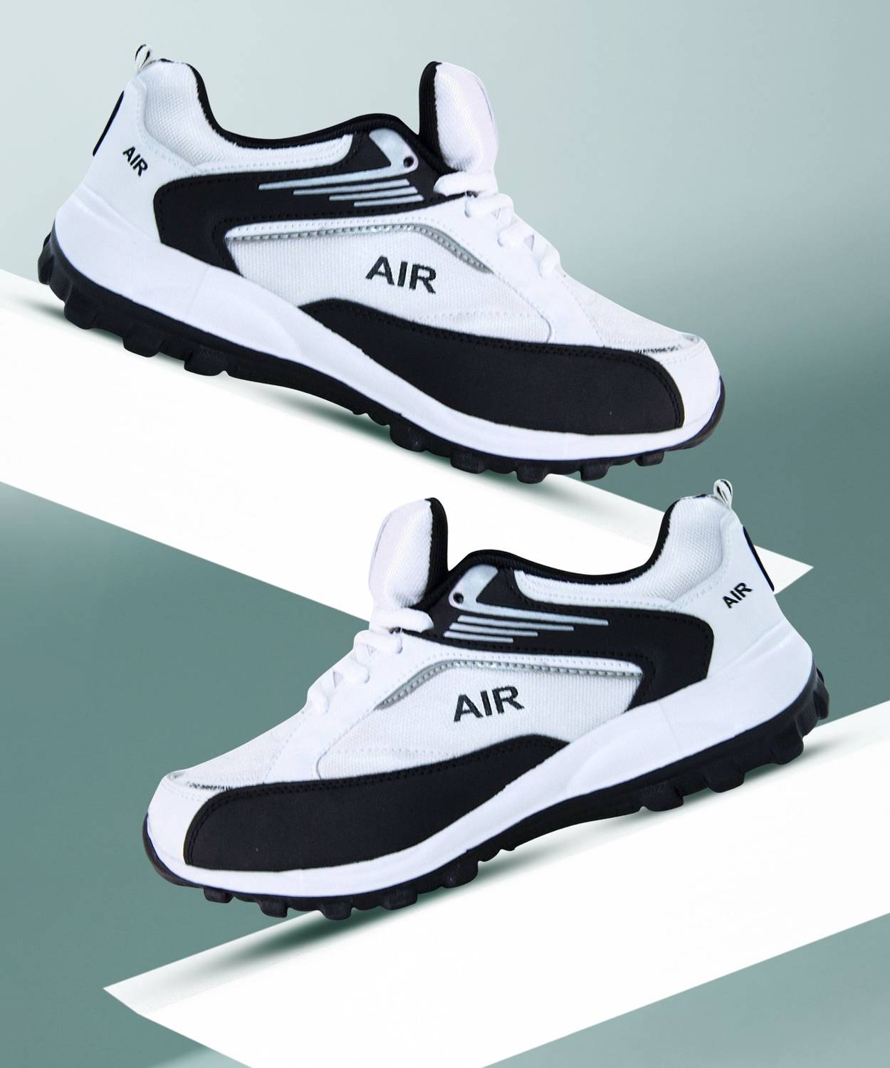 BEEROCK Oxygen Running Shoes For Men White - Image 1