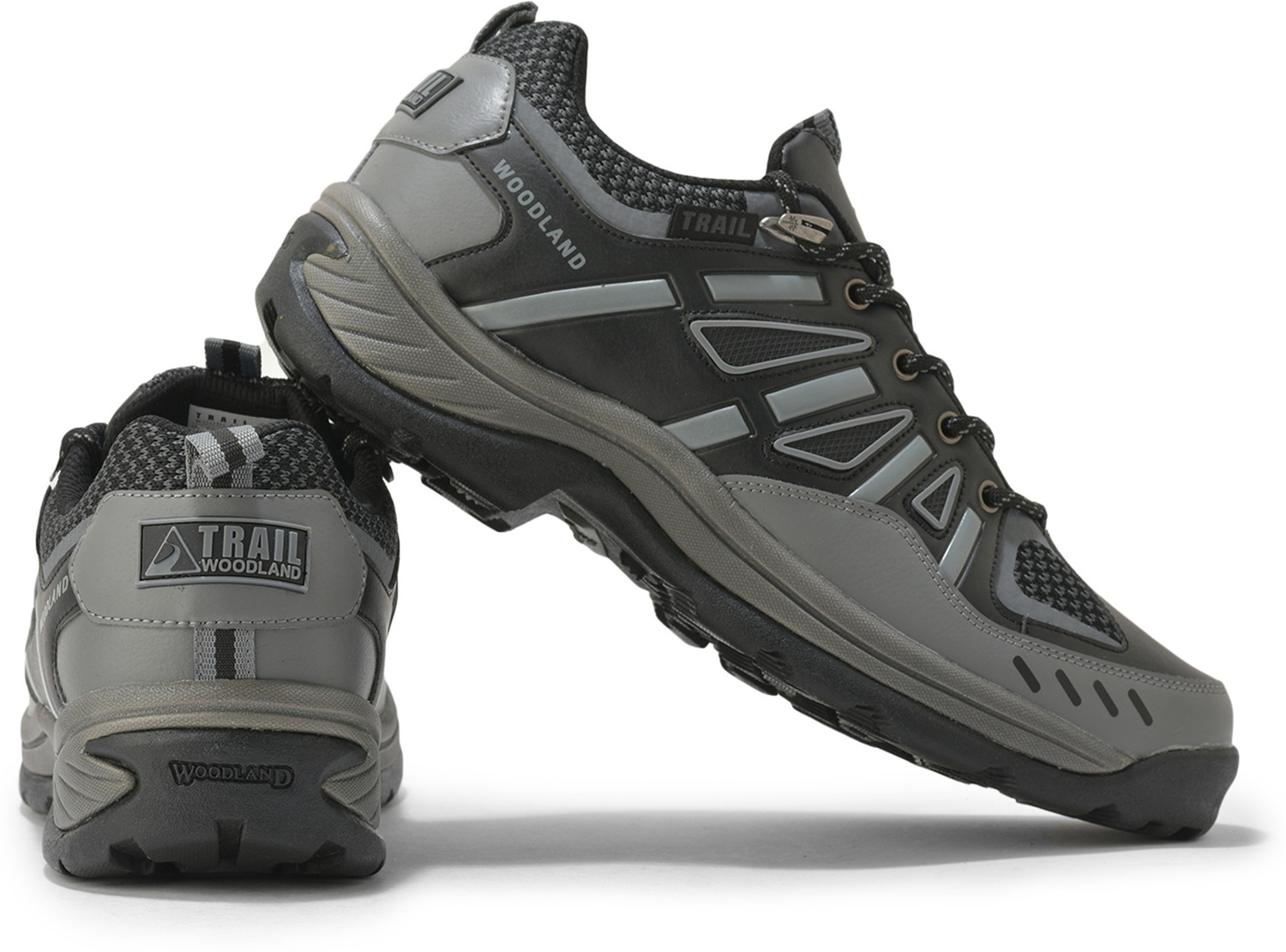 Image of WOODLAND Outdoor Trekking Lightweight Breathable Durable Hiking & Trekking Shoes For Men