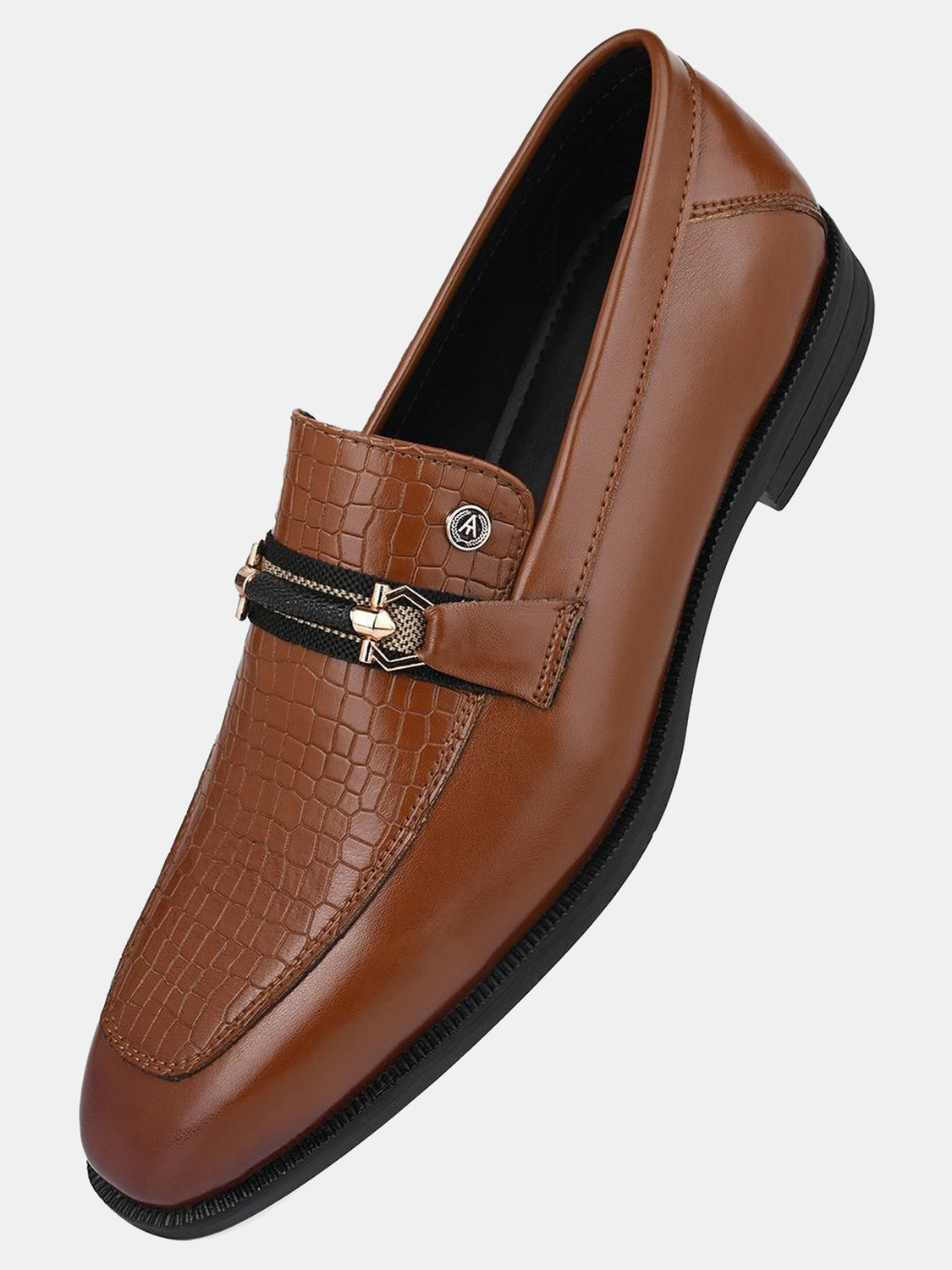 Image of ALBERTO TORRESI Men's CALABRIA HUNGARY SERIES 695 Mocassin For Men Mocassin For Men