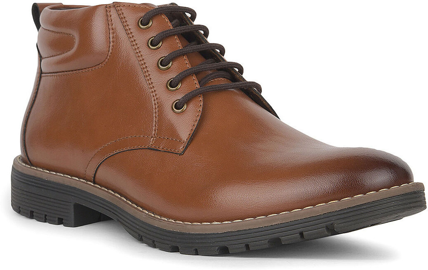 Image of Bata Men Casual Boots with Lace-Up Closure for Daily Wear Boots For Men