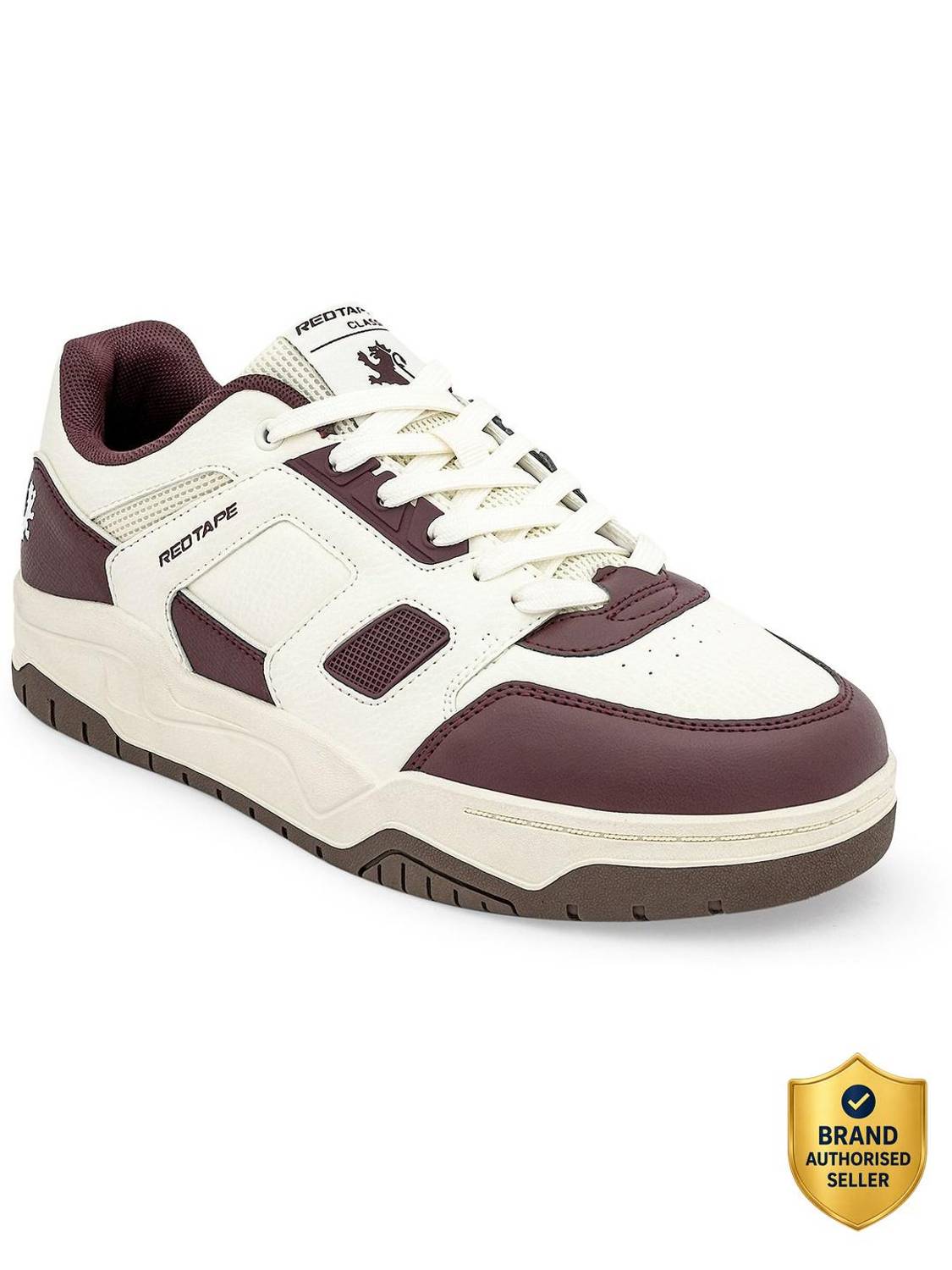 RED TAPE Men’s Red Casual Sneakers - Image 1
