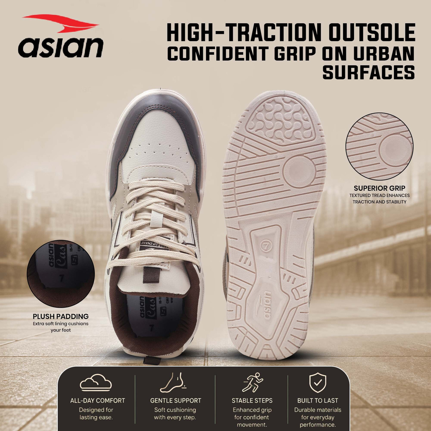 Image of asian Shadow-02 Sneakers For Men & Boys | Comfort Casual Sports Shoes For Gym & Walk Sneakers For Men