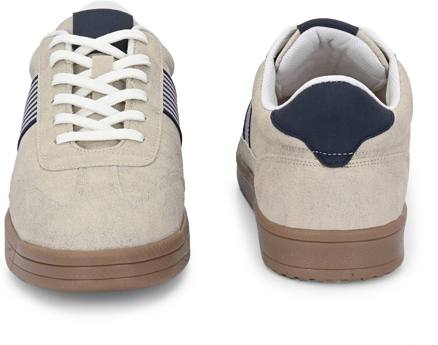 Afrojack Men Beige Sneakers - Image 3