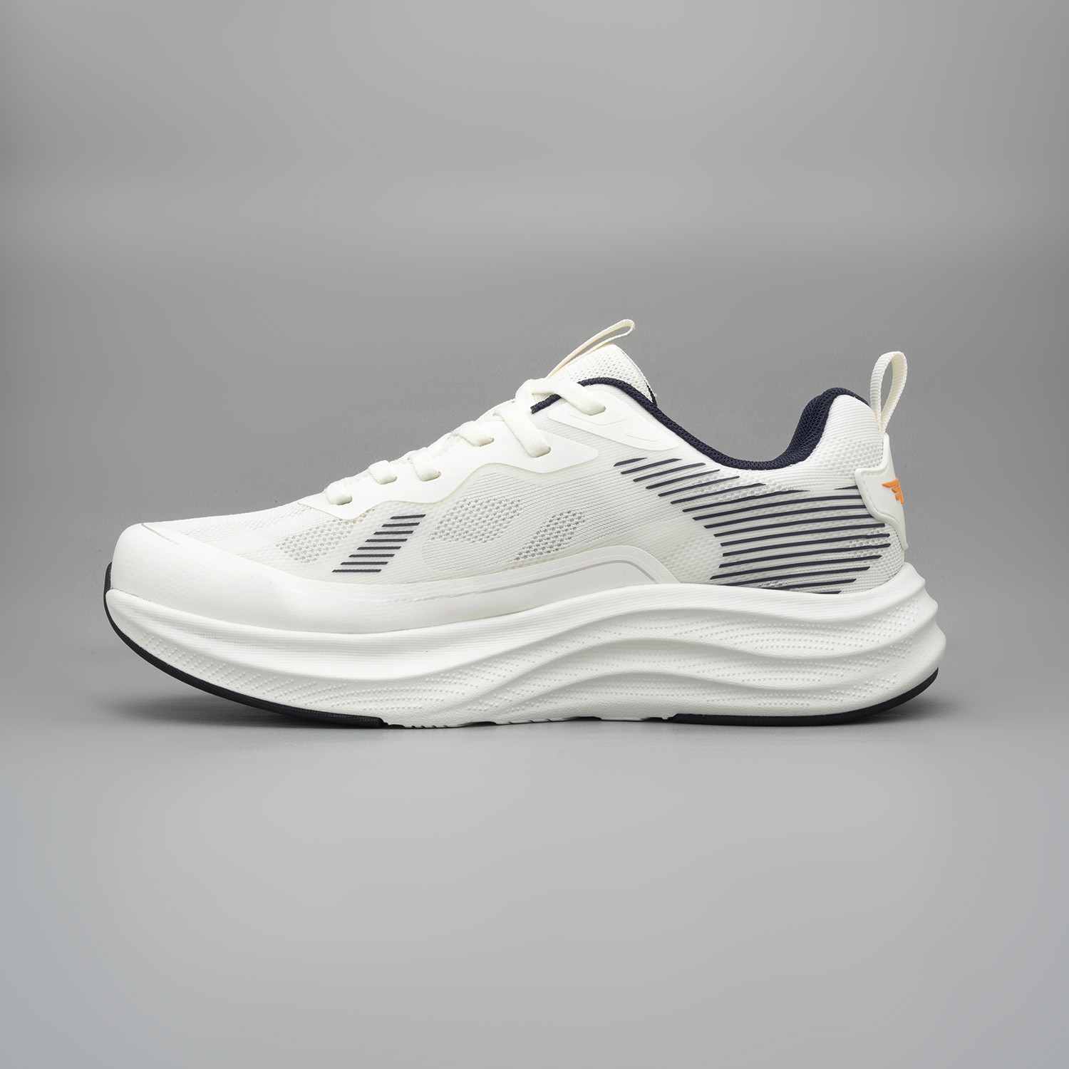 Image of RED TAPE Walking Shoes For Men (Off White, Navy, 7)