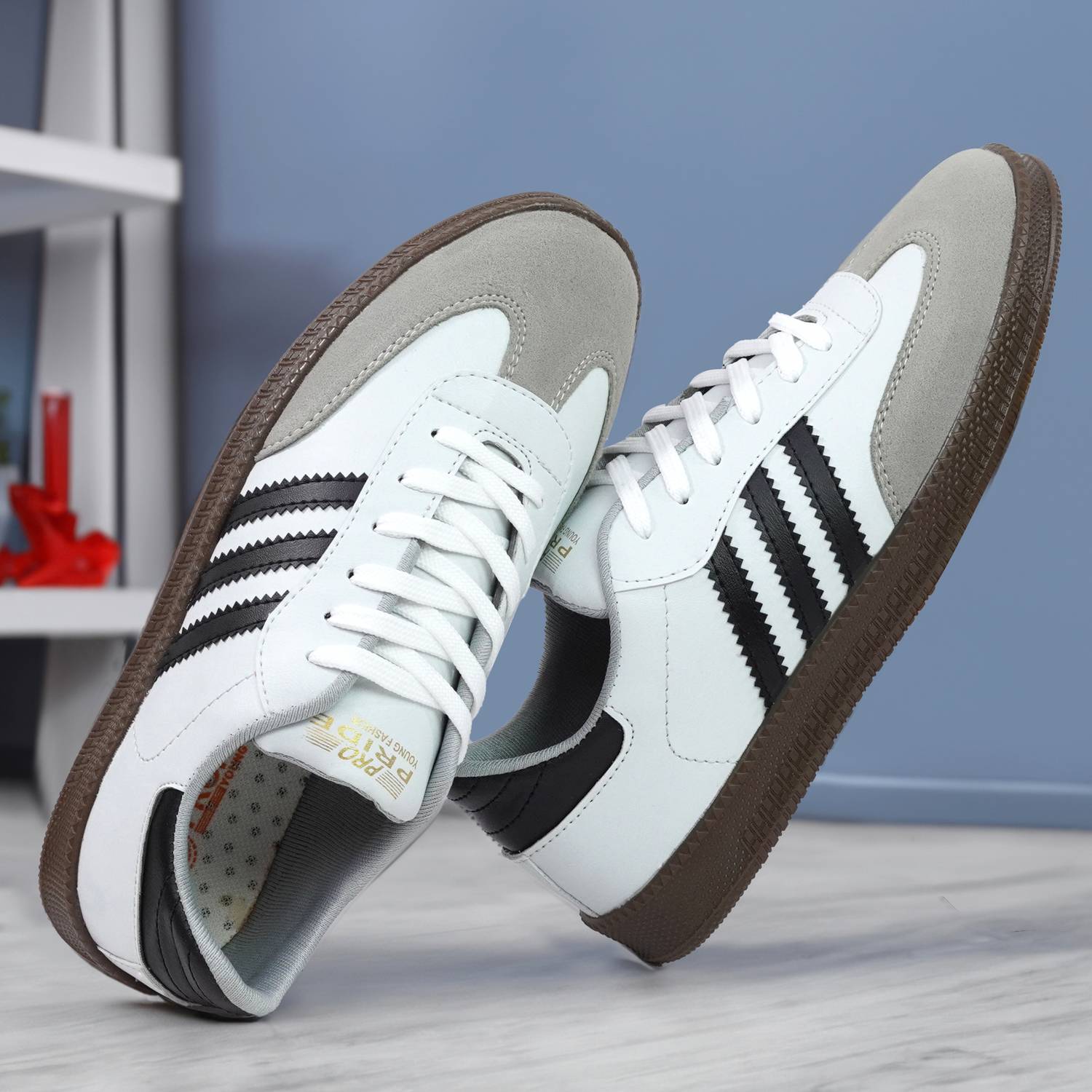 PROPRIDE Young Fashion Sneakers For Men Black