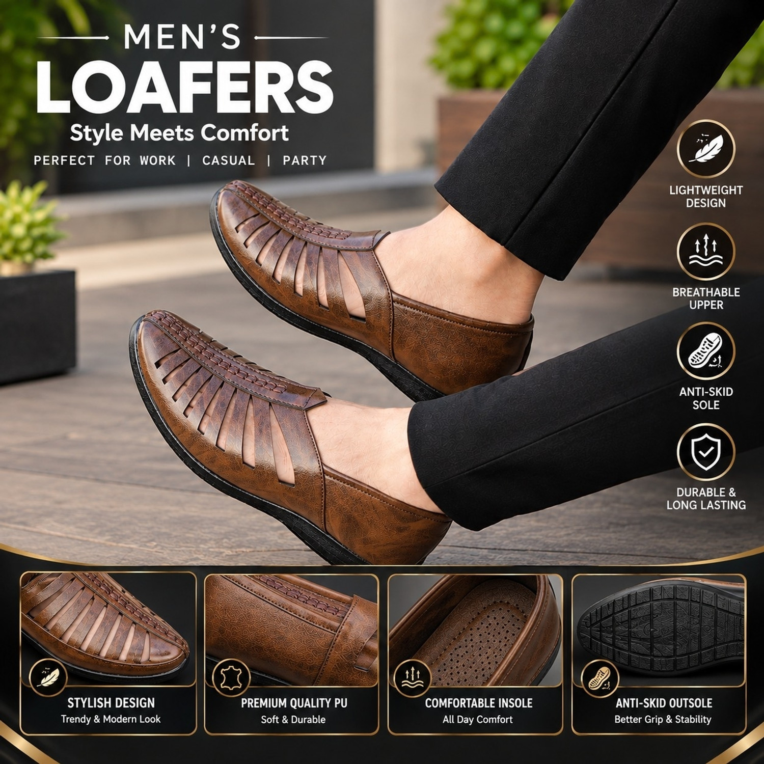 Image of VISITER Men Sandals