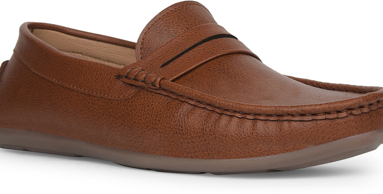 Image of Bata Bata Men's Loafers | Comfortable & Stylish Slip-On Shoes. Slip On For Men