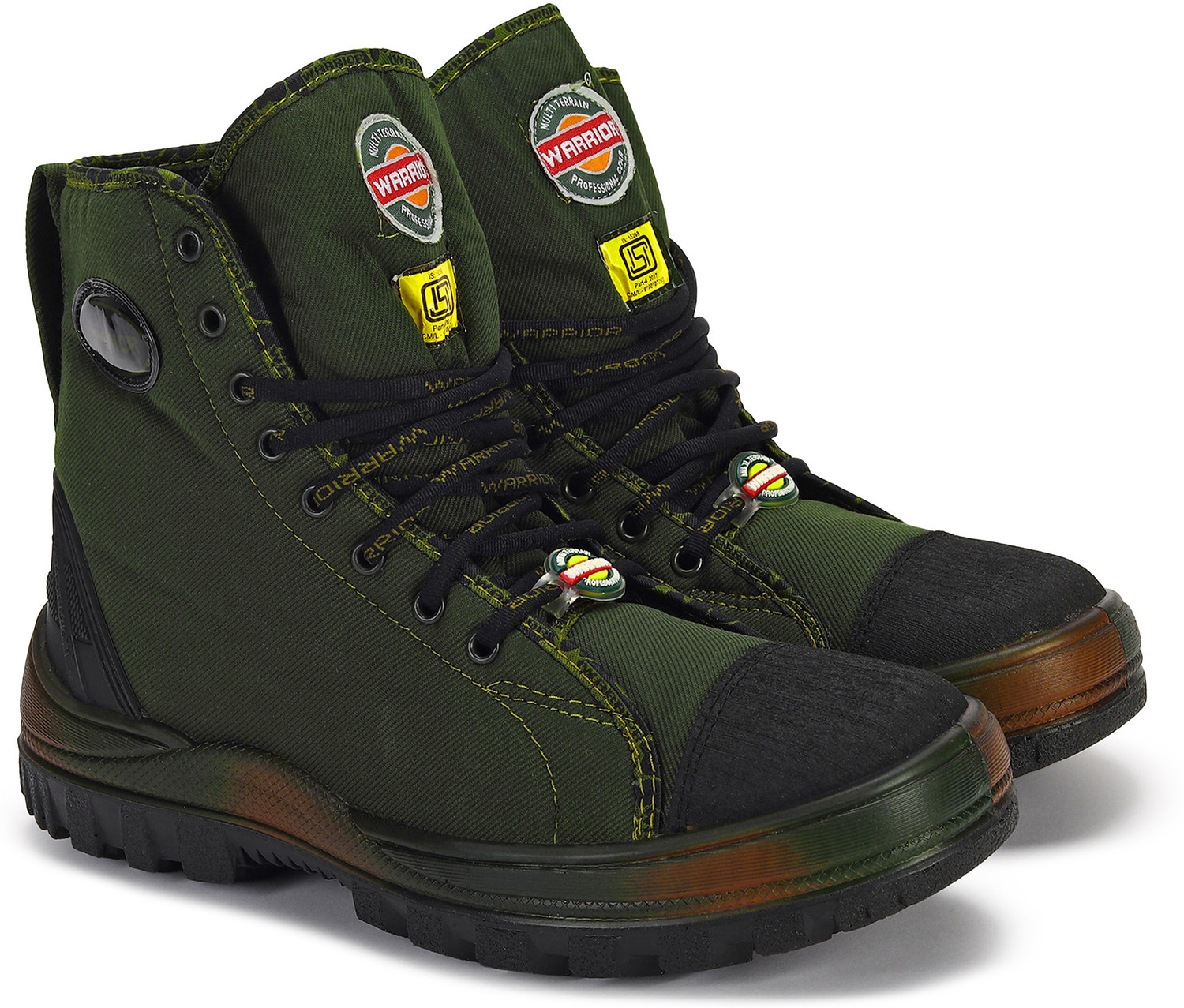 Image of LIBERTY Warrior Original Jungle King Boot For Men - Oil Stain & Water Resistant - Extra Cushion Inner Sole - Light Weight Trekking Shoes Boots For Men