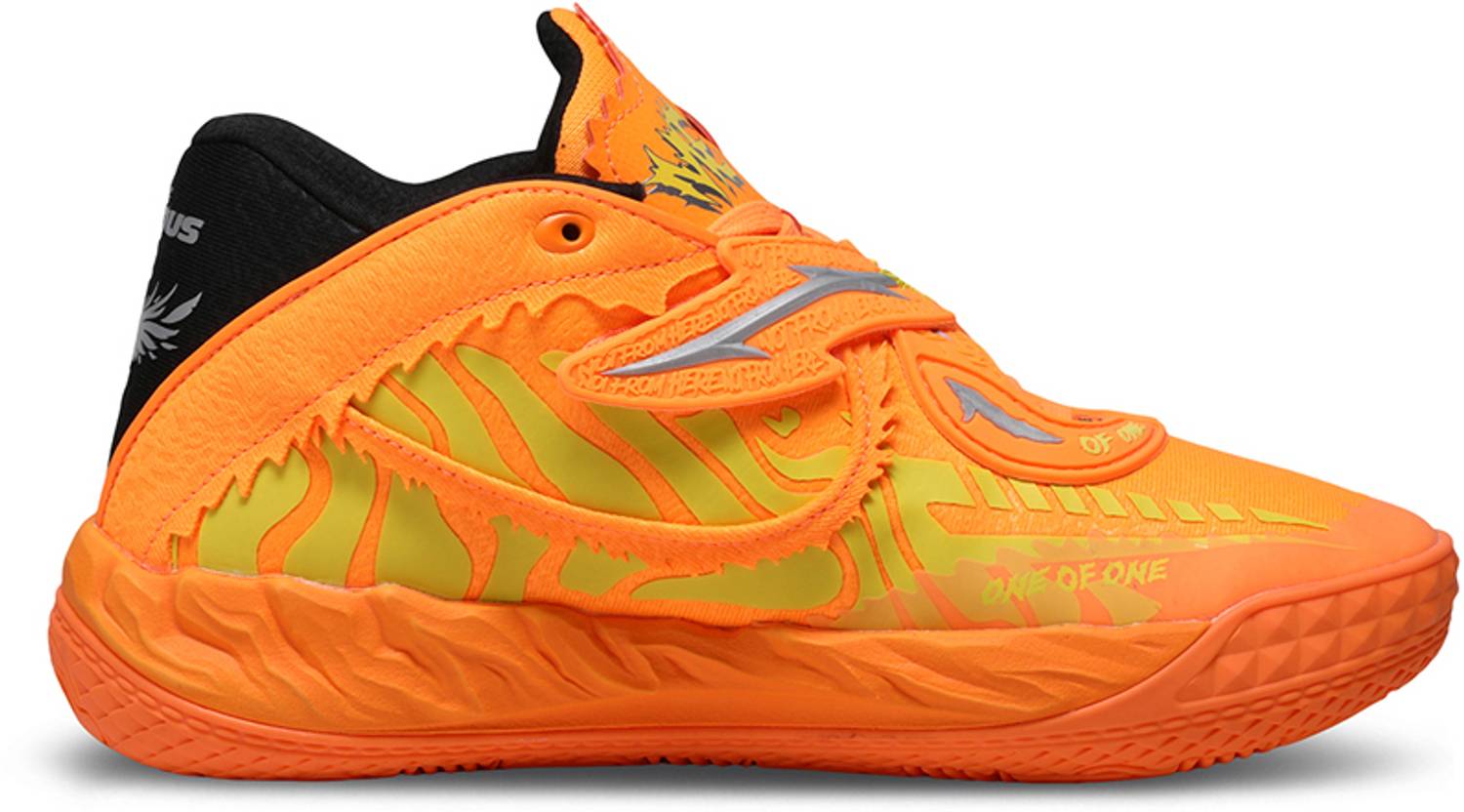 PUMA MB.05 Fast & Furious LA Basketball Shoes For Men Orange - Image 2