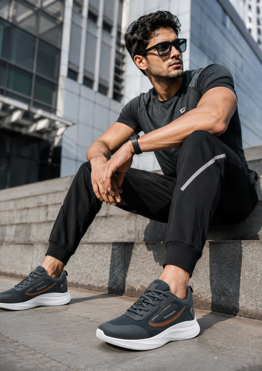Image of Vokstar Men's Sports Shoes | Durable Lightweight Gym & Walking Sneakers Casuals For Men