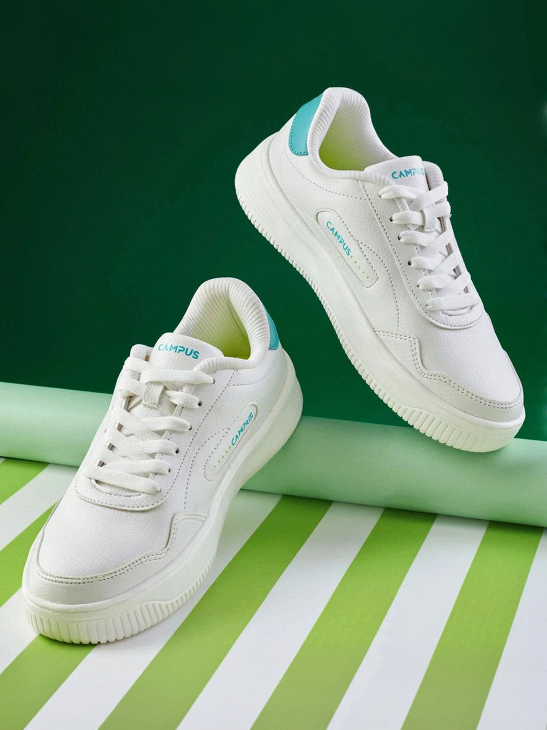 Image of CAMPUS OGL-09 Memory Foam Insole, Pillofoam Cushion| Corporate Casuals, College Sneaker Sneakers For Women