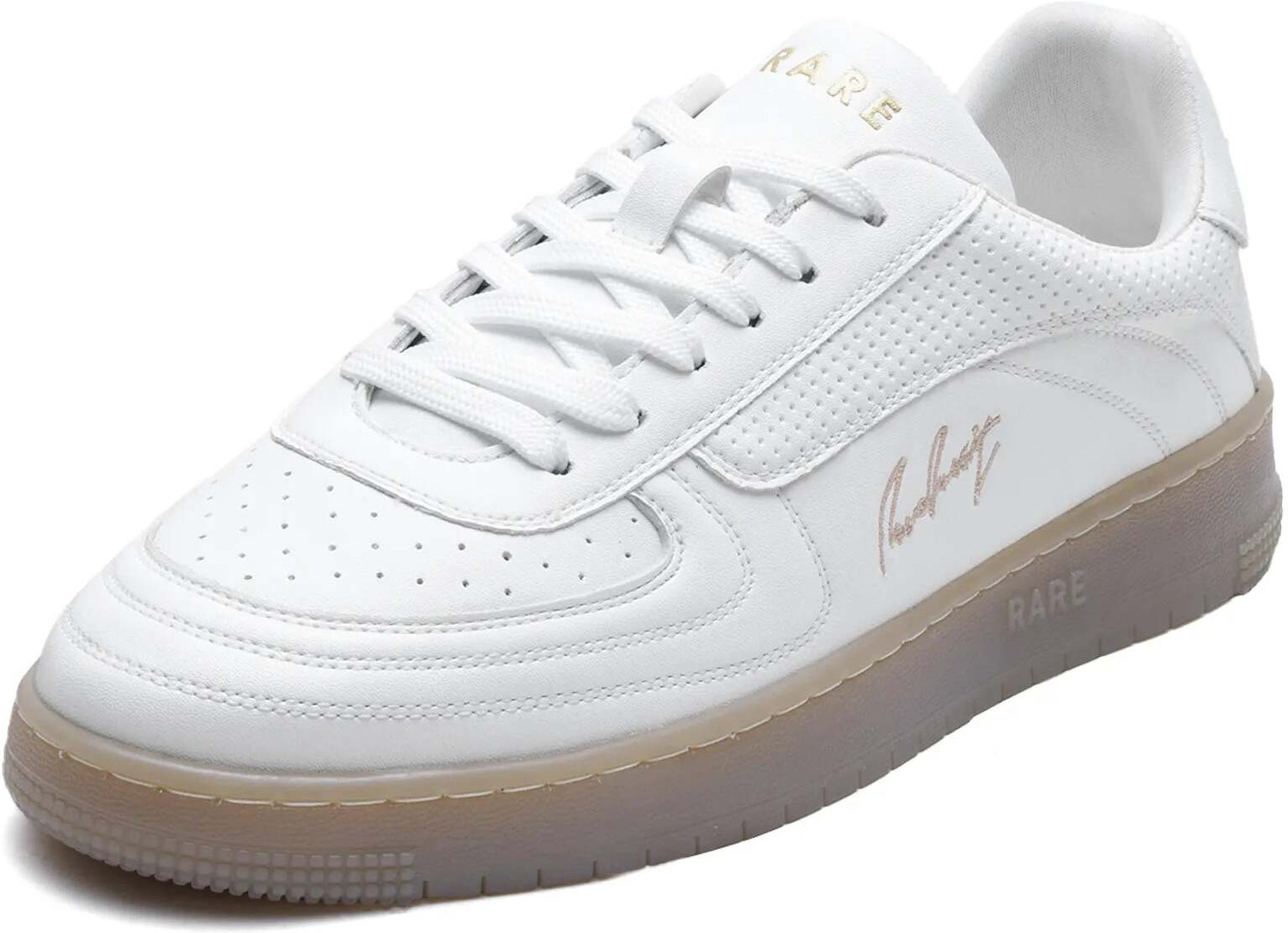 Image of Rare Rabbit AGNO WHITE PRIMARY Sneakers For Men