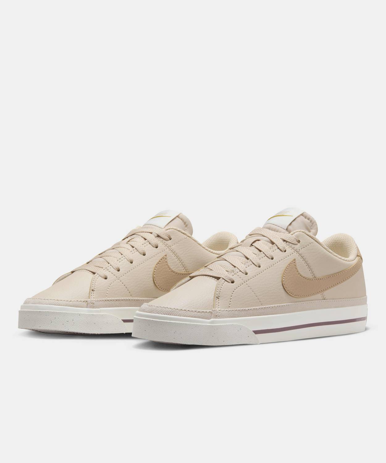 NIKE Women's Court Legacy NN Tennis Shoes Beige - Image 1
