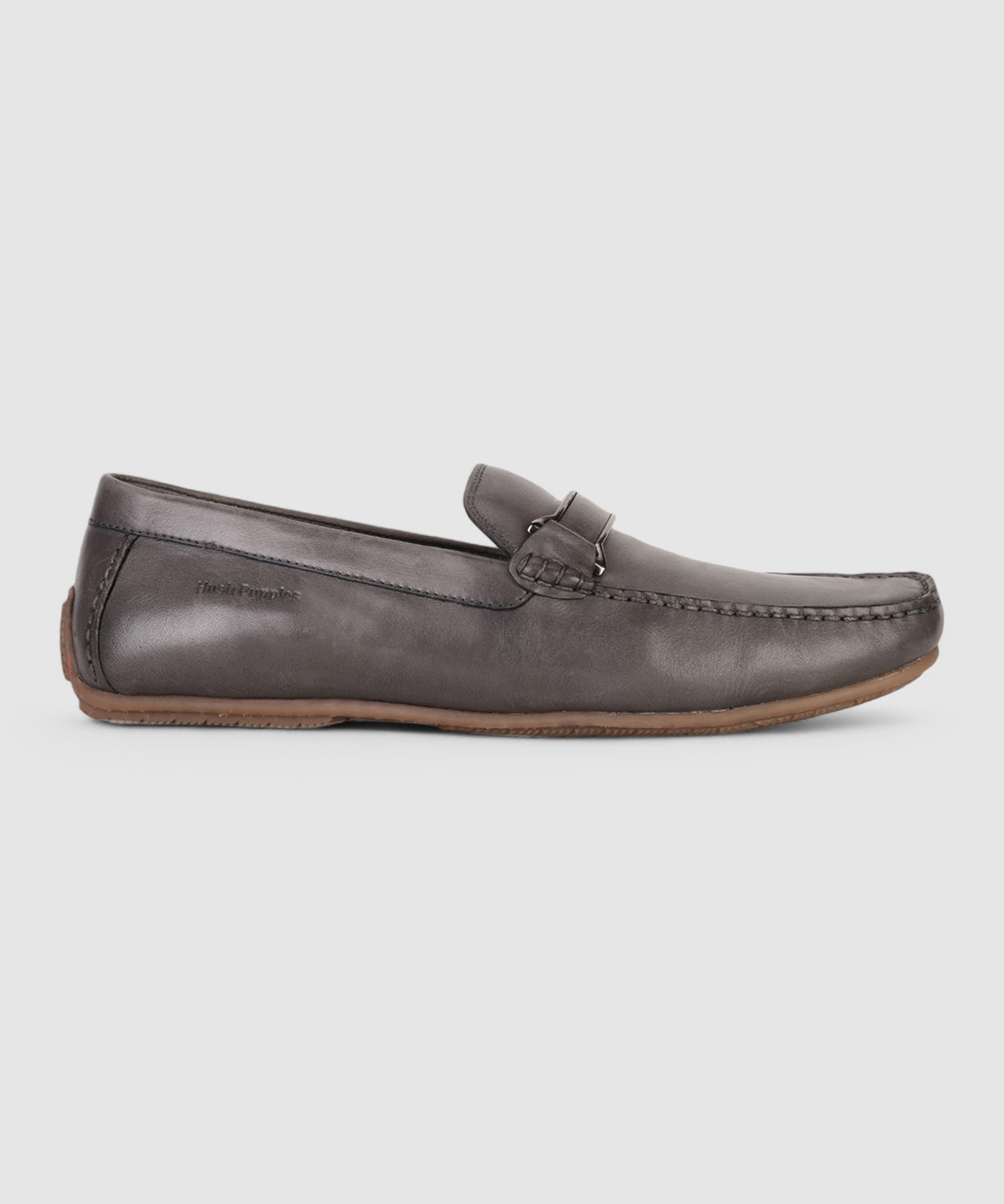 Image of HUSH PUPPIES Loafers For Men (Grey, 10)
