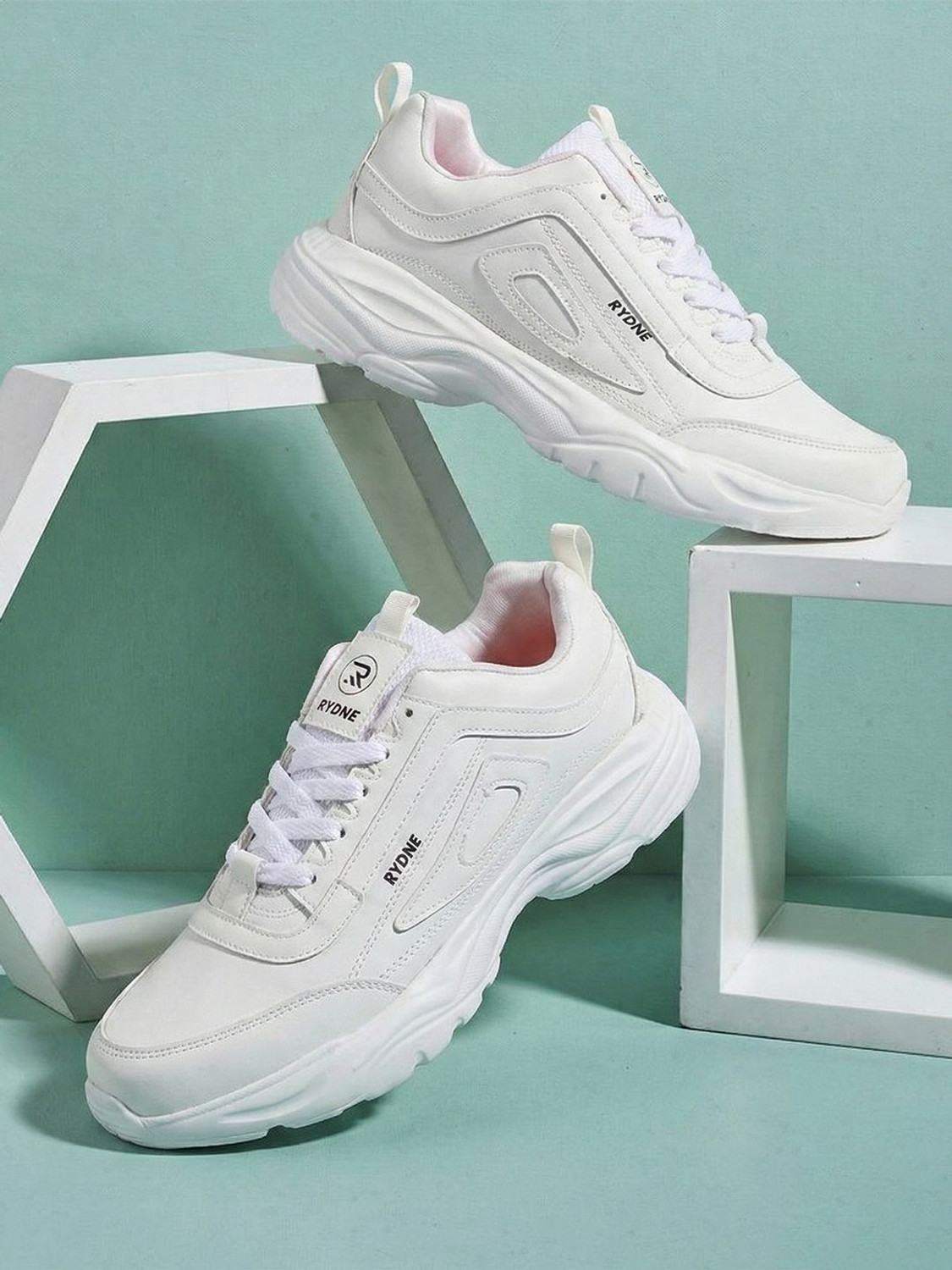 Image of RYDNE Nova Jumbo Stylish Comfort Fit Lace-Up Smart Running & Daily Wear Sneakers For Men