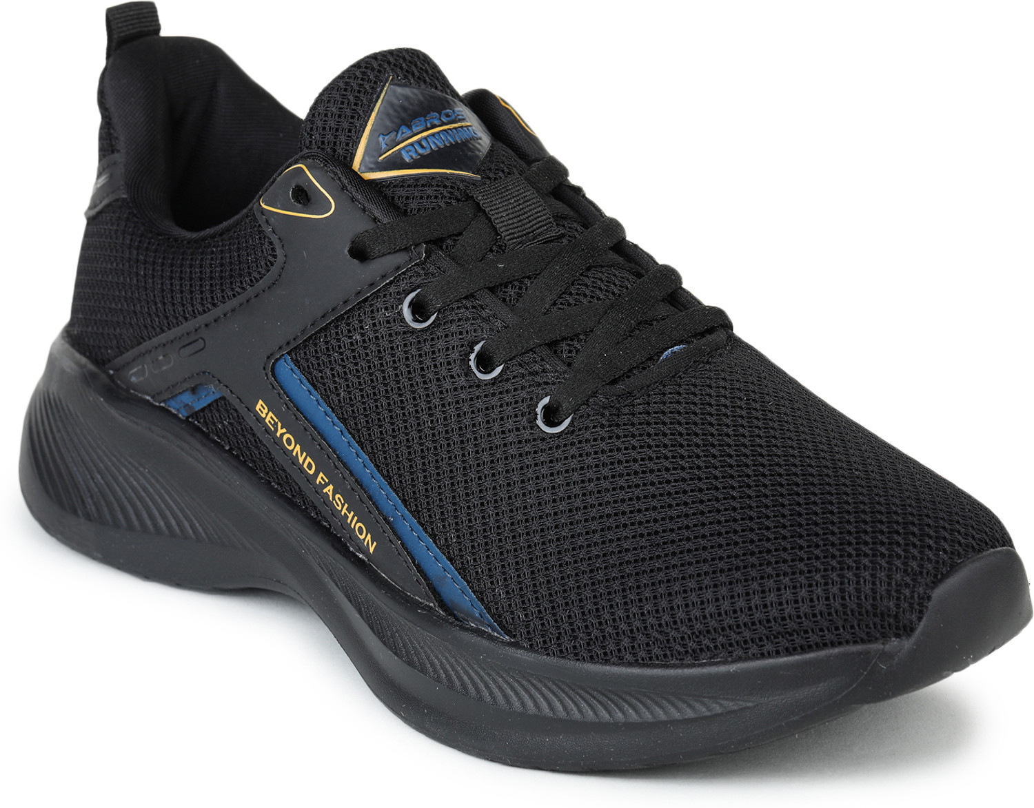 Image of Abros INFERNO Running Shoes For Men (Black, 9)
