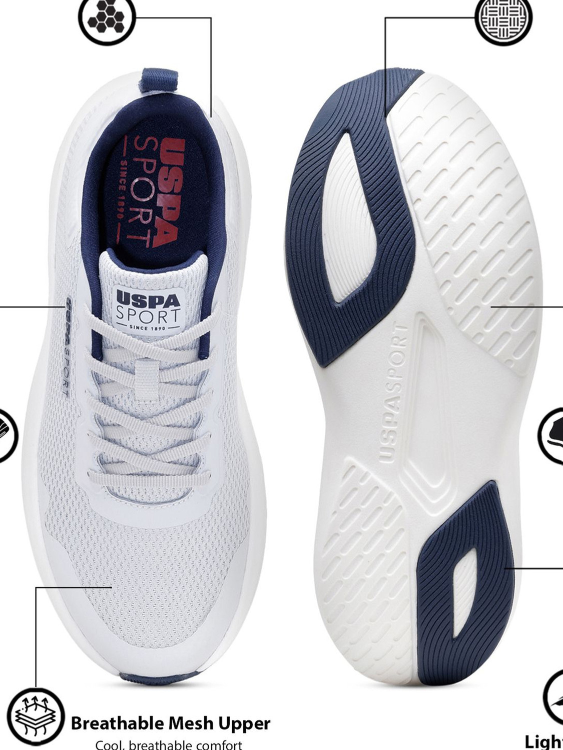 Image of U.S. POLO ASSN. BLAZE Walking Shoes For Men