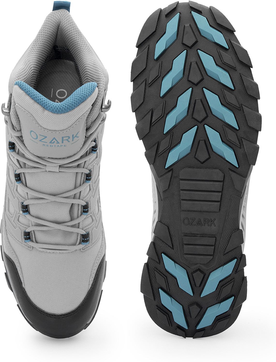 Image of Ozark By Red Tape High-Top Outdoor Hiking & Trekking Shoes For Men