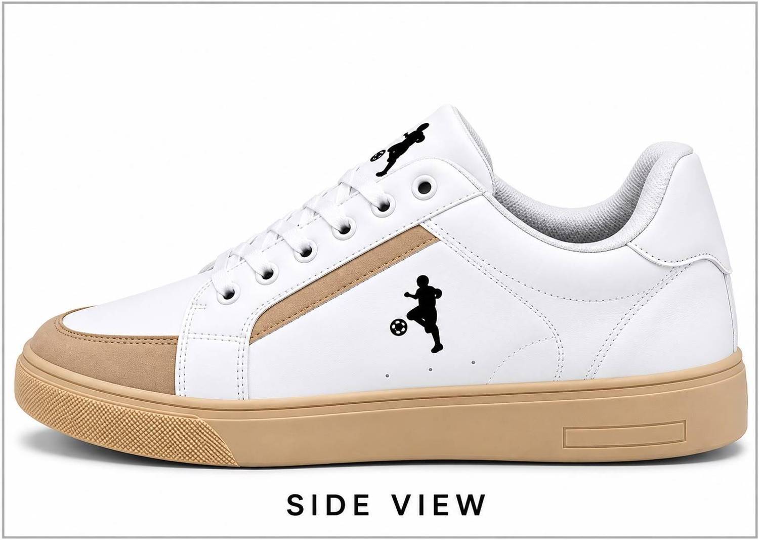 blueblaster Men's White Casual Sneaker - Image 3