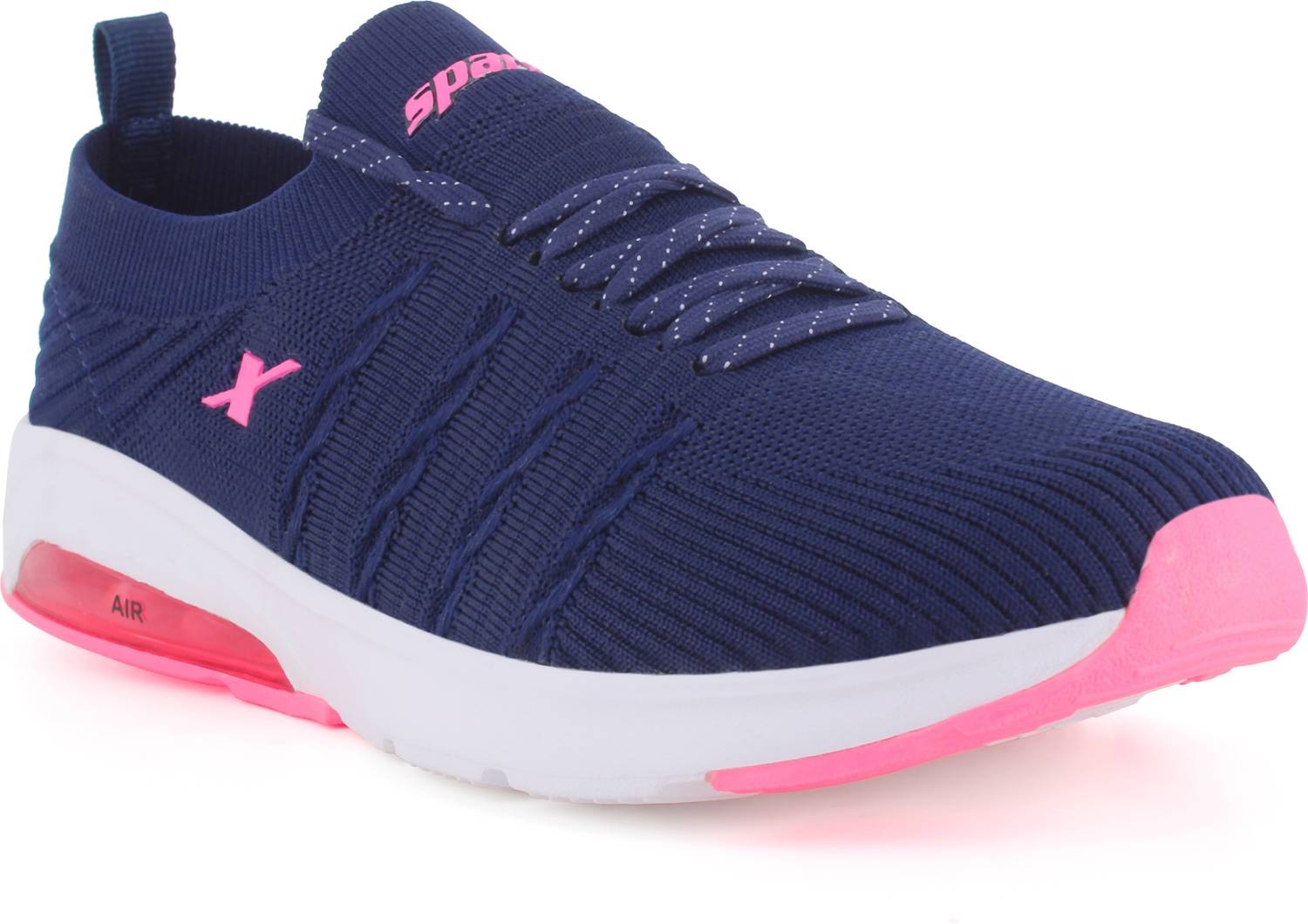 Sparx SL 209 Running Shoes For Women (Navy, Pink , 5)