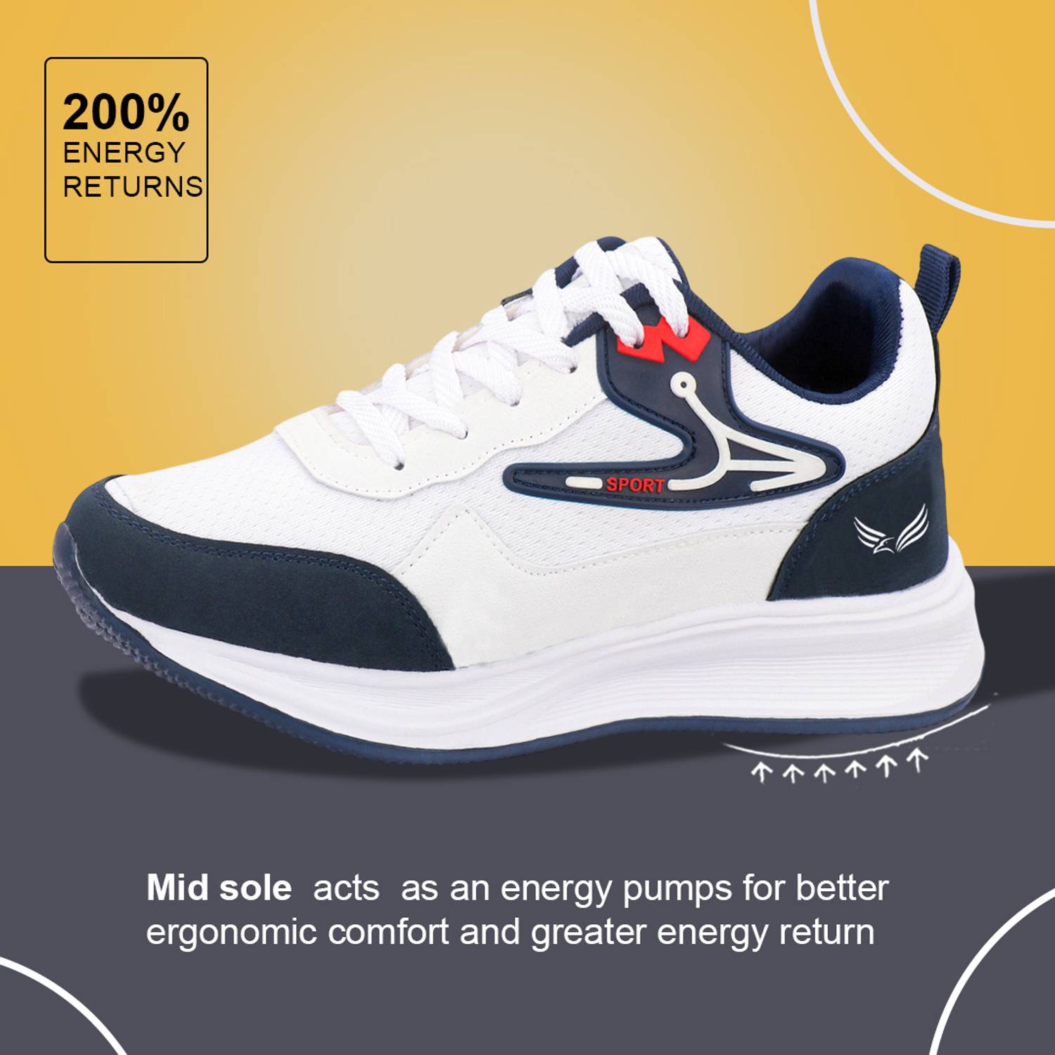 BERSACHE Men's Casual Sneakers - Image 5