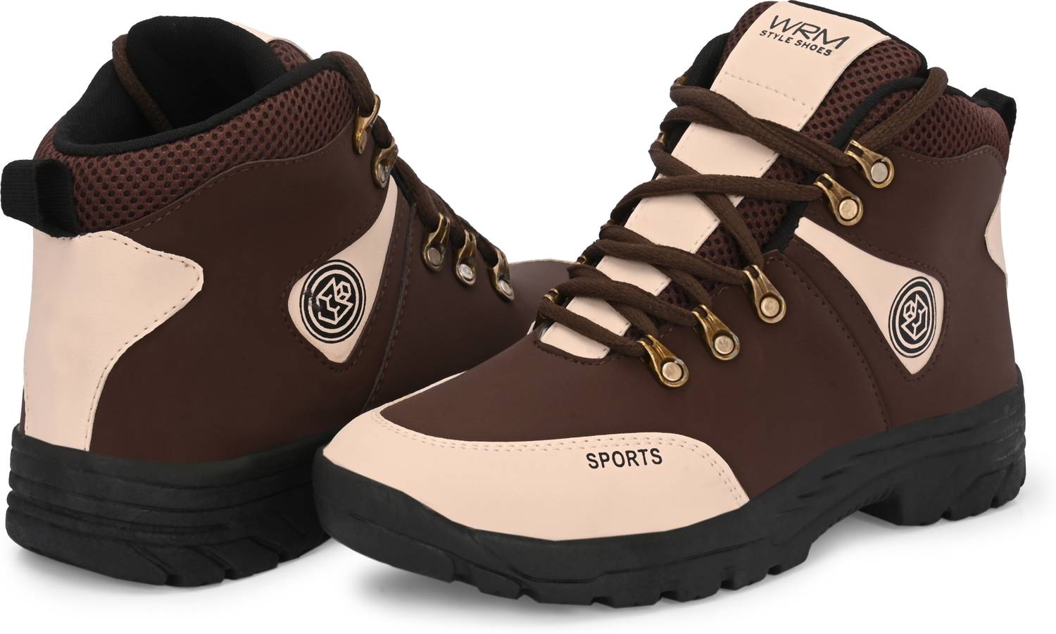 WRM Men’s High-Ankle Trekking & Hiking Boots - Image 3