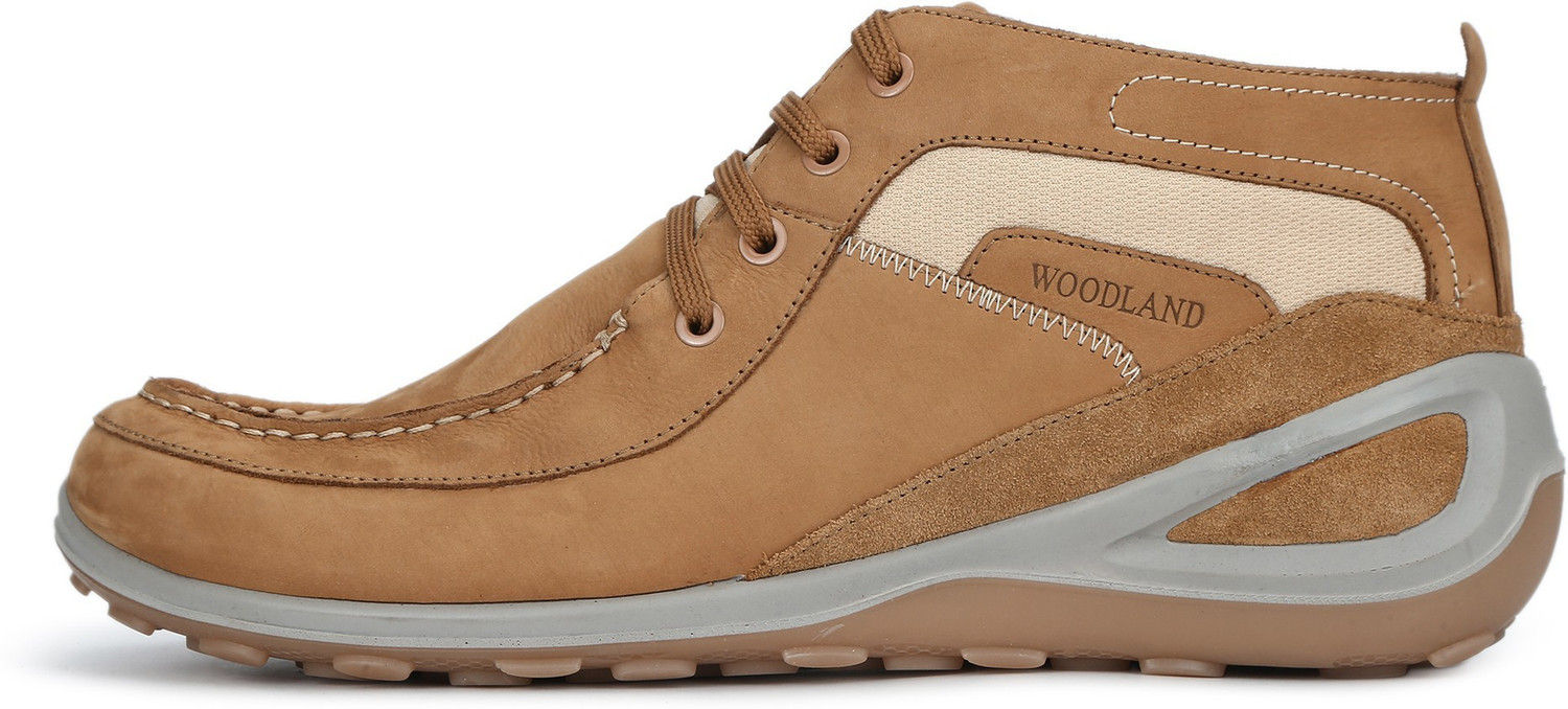 Image of WOODLAND Outdoor Durable Comfortable Everyday High Ankle Boots For Men