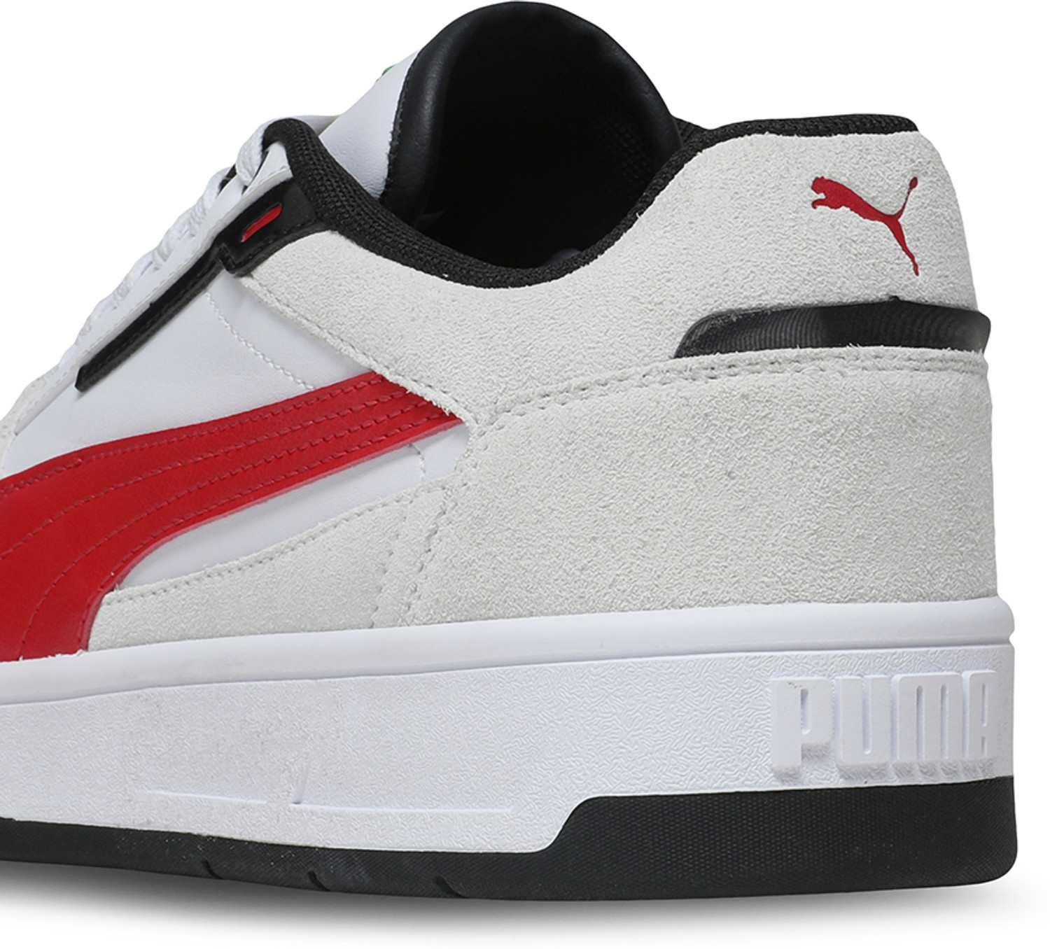 Image of PUMA Ferrari Court Classic Street Sneakers For Men