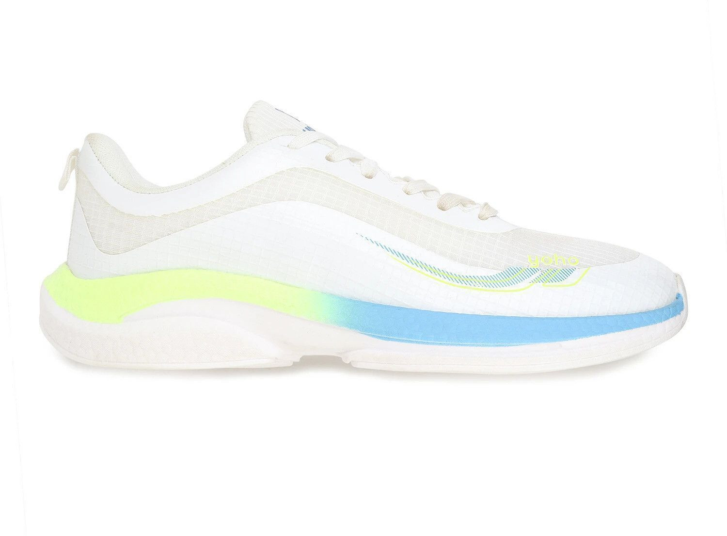 Image of yoho RushHour Dynamiq 1800|EVA Sole | Lightweight & Cushioned |AntiSkid LaceUp Shoe Walking Shoes For Men