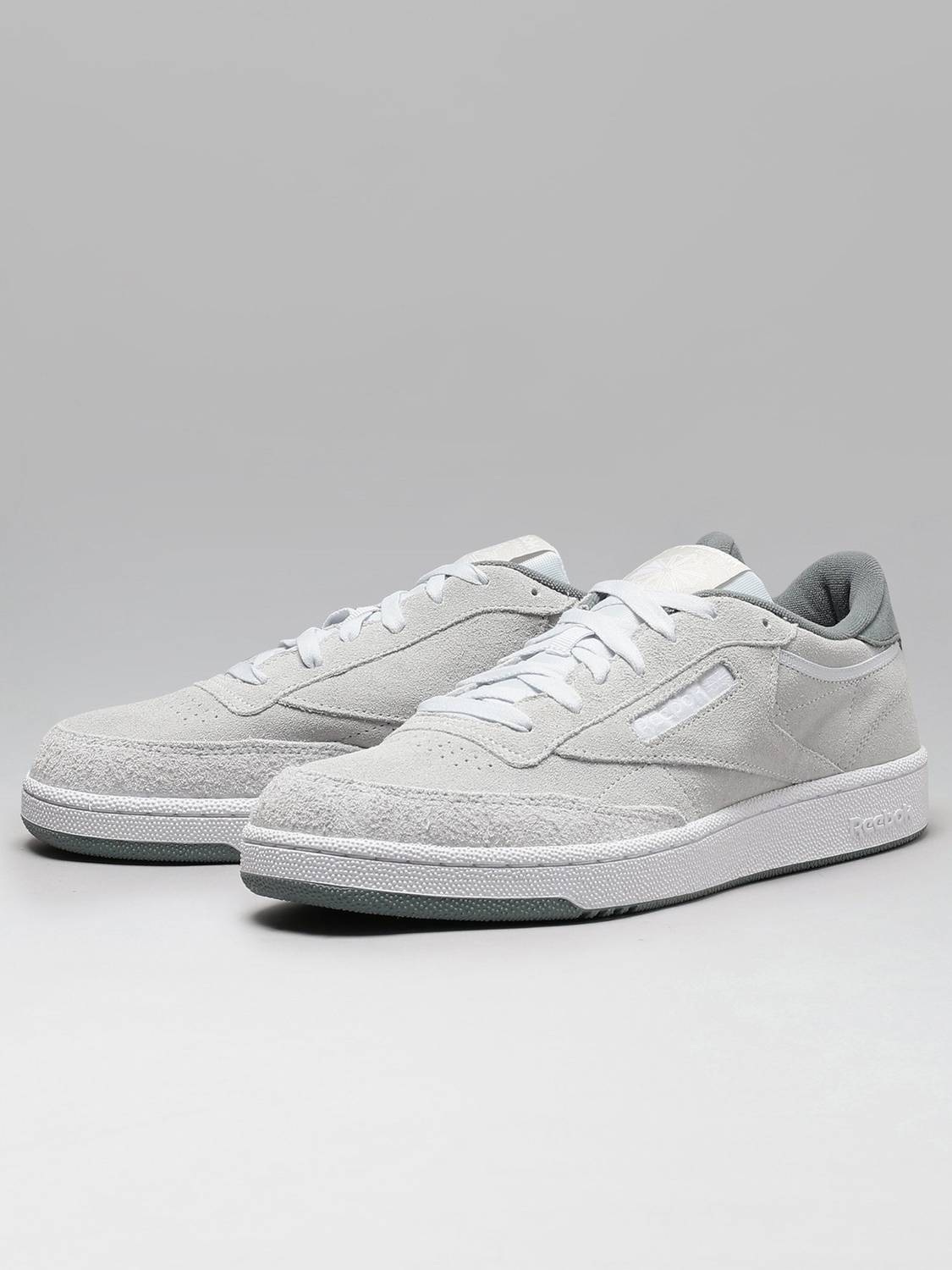 REEBOK CLUB C 85 Men's Gray Sneakers - Image 3