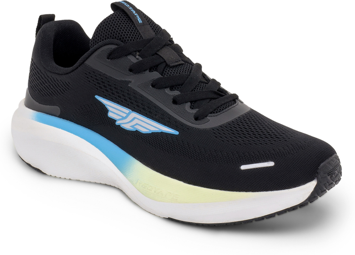 Image of RED TAPE Athleisure Sports Shoe for Men in Black | Sports Shoes Walking Shoes For Men