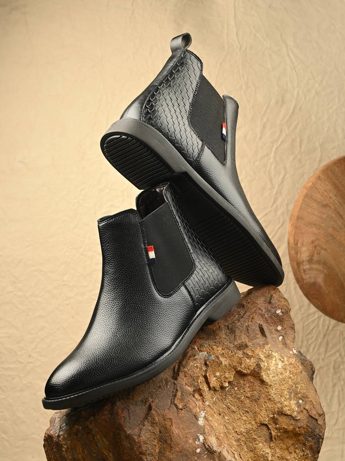 Knoos Chelsea Boots For Men Black - Image 1