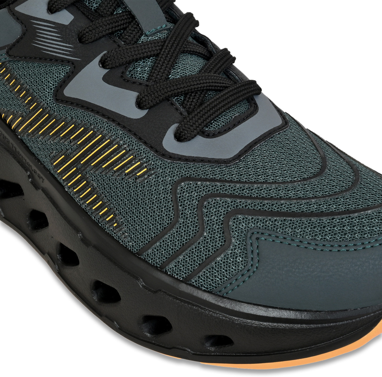 Image of Allen Cooper ACSS-250202-DGREEN Running Shoes For Men