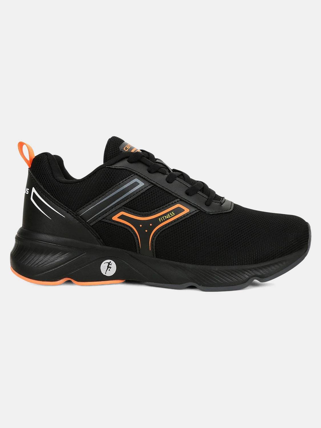 CAMPUS HURRICANE Men's Black Running Shoes - Image 4