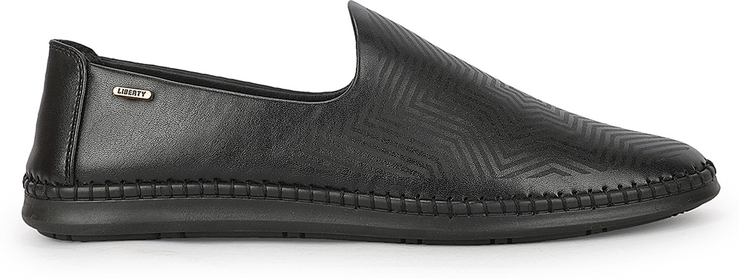 Image of LIBERTY Fortune VLACT216 Casual Lightweight | Durable Loafers For Men (Black, 10)